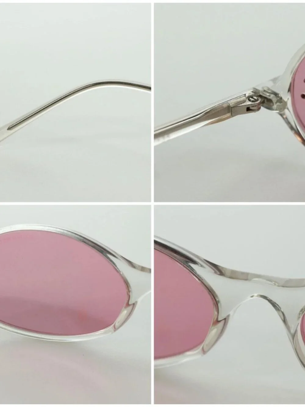 CHANEL COCO Mark Sunglasses plastic Clear 5044-B CC Auth YKZ1409M